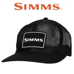 Simms Mesh All-Over Trucker, Black