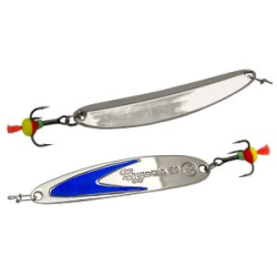 Блесна вертикальная EcoPro "Судачья" 60мм 10гр. синий флекс цв. SBF