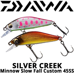 Daiwa Silver Creek Minnow Slow Fall Custom 45SS