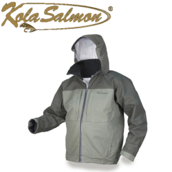 Kola Salmon Storm Jacket Moss/Charcoal