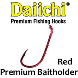 Daiichi Premium Baitholder Red с поводком 18см