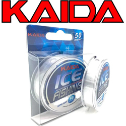 Kaida ICE Fishing прозрачная 50м