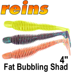 Reins Fat Bubbling Shad 4"