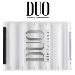 DUO Revers Lure Case 140 #White/Silver Logo