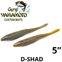 Gary Yamamoto D-Shad 7CT BG 5"