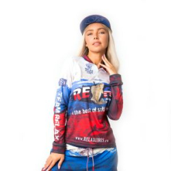 Фирменная джерси женская Relax (триколор) - TRCLRW-M