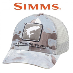 Simms Tarpon Icon Trucker Cloud Camo Grey