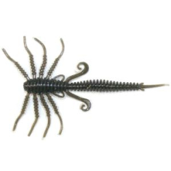 Силиконовая приманка Prizyor Alien 3" (75mm) цвет 007 Чёрный