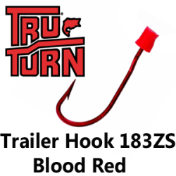 Tru Turn Trailer Hook 183ZS Blood Red