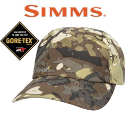 Simms Gore-Tex Rain Cap, Riparian Camo