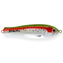 Блесна колеблющаяся Strike Pro Salmon Profy 150, 150 мм, 94 гр, Тройник, цвет: 71E Trout Silver (PST-03B#71E/71E) (9931322)