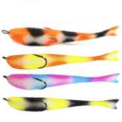 Поролоновая рыбка Jig It JI-140 мм цв. MIX 1 4шт