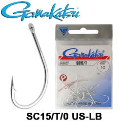 Gamakatsu Hook SC15/T/0 US-LB