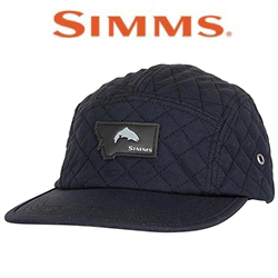 Simms Big Sky Waxed Canvas Cap, Carbon