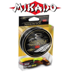 Mikado Nihonto Octa Braid Black 150м (+силиконовые приманки)