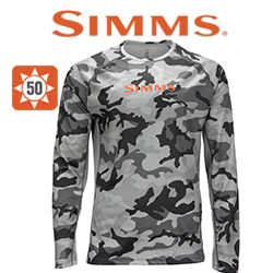 Simms SolarVent, Woodland Camo Steel