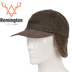 Remington Еarflaps baseball cap brown