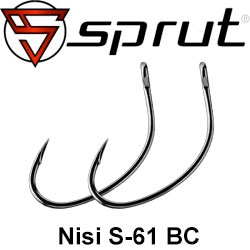 Sprut Nisi S-61 BC (Single Wide Gap Bait Hook)