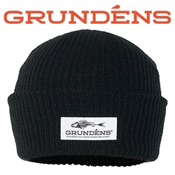 Grundens Watch Cap Beanie, Black