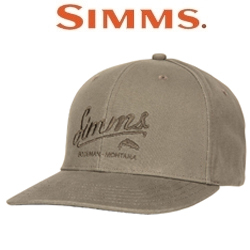 Simms Riprap Canvas Cap, Dark Stone