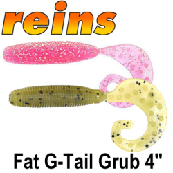 Reins Fat G-Tail Grub 4"