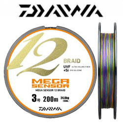 Daiwa UVF Mega Sensor 12EX + Si 12 Braid 200m