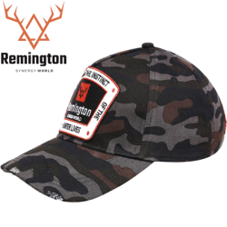 Remington Baseball Cap Trucks Black Camo