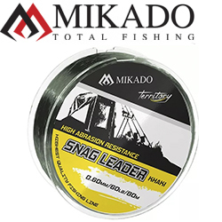 Mikado Territory Shock Leader - Snag Leader Khaki 80м