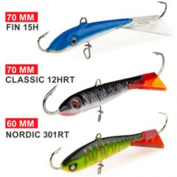 Балансиры Lucky John набор MIX щука 1 (3шт)