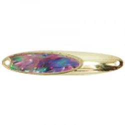 Блесна Boggy Urizun Spoon Abalone 3.5g цв. BLACK/GOLD