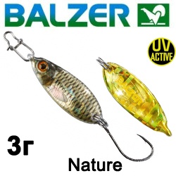 Balzer Trout Spoon "Nature" UV Aktiv 3,0гр 3,0см