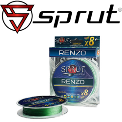 Sprut Renzo Soft Premium Braided Line x8 95m Dark Green