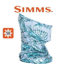 Simms Neck Gaiter, Slamdown Steel Blue