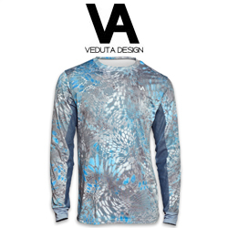 Veduta Air Reptile Skin Blue Джерси мужская