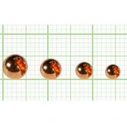 Шарик вольфрам с прорезью Fish Season 0,75 гр., 4,6 мм., цвет Медь (уп.5шт.)