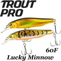 Trout Pro Lucky Minnow 60F