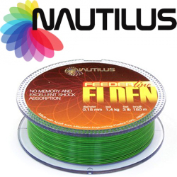 Nautilus Elden Feeder Fluo Green-Black 150м