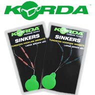 Korda Sinkers Large Gravel Brown KSKLB