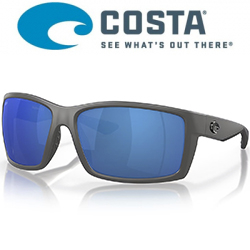 Costa Reefton 580P (Matte Gray / Blue Mirror, Large)