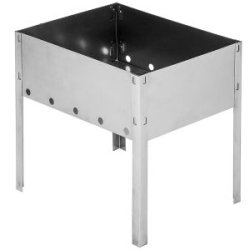 Мангал сборный Helios Light 300x240x300мм, сталь 0,3мм (HS-МC.01-Э)