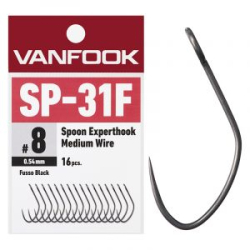 Крючок Vanfook SP-31F Spoon Expert Hook BK #6