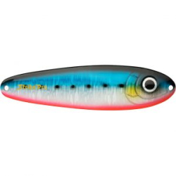 Блесна колеблющаяся Strike Pro Buster Spoon 140, 140 мм, 45 гр, Тройник, цвет: A234-SBO-LU Blue Back