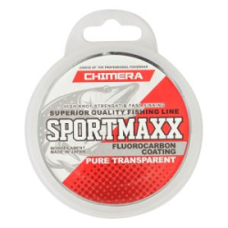 Леска Chimera Sportmaxx Fluorocarbon Coating Pure Transparent 100m # 0.16