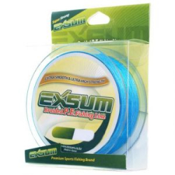 Шнур плетеный Exsum Braided PE Fishing Line 150m разноцветный 0,280 мм; 40 lb/18 кг