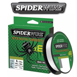 Spiderwire Stealth Smooth 8 Braid Translucent 300m New