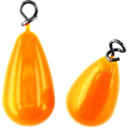 Груз Крашеный "Колокол" с быстросъемной застежкой 4 гр, цвет 03-оранжевый