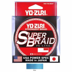 Плетеный шнур YO-Zuri PE Superbraid 300YDS 10Lbs (0.15mm) R1264-B