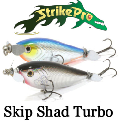 Strike Pro Skip Shad Turbo