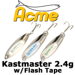 Acme Kastmaster w/Flash Tape 2.4гр.