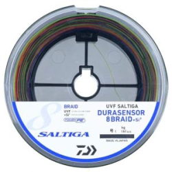 Плетеный шнур Daiwa UVF Saltiga Dura Sensor 8Braid +Si² [10m x 5colors] 300m #8 (97lb)